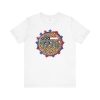 1776 Patriotic Leopard Print Unisex Jersey Short Sleeve Tee