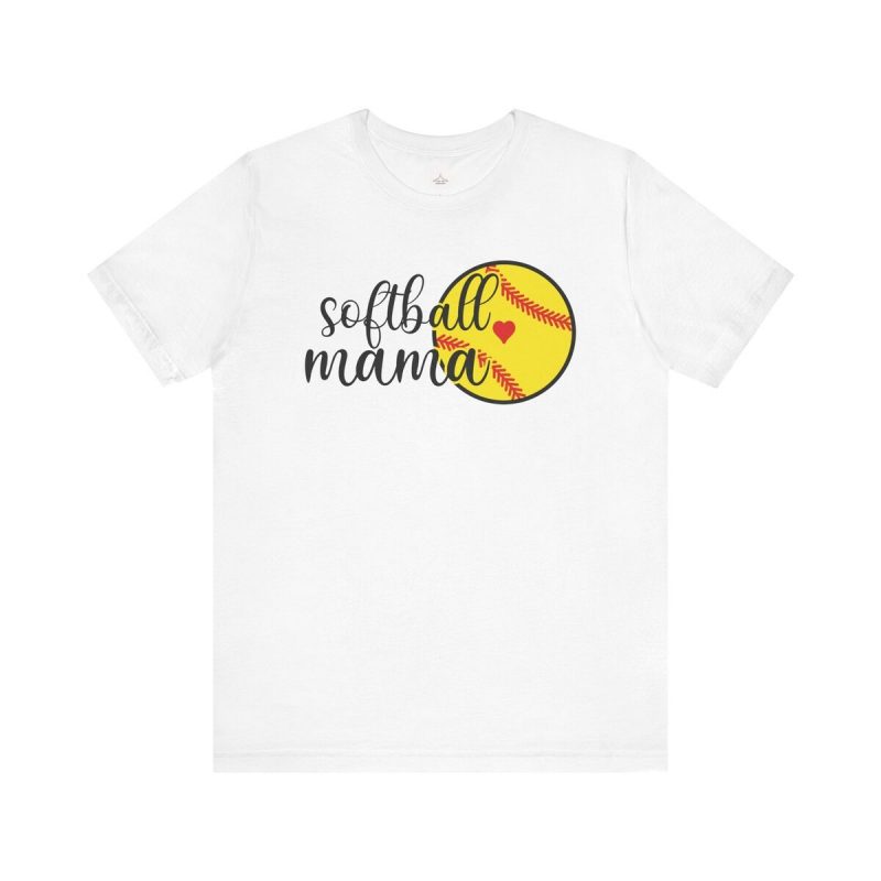 Softball Mama Unisex Jersey Short Sleeve Tee
